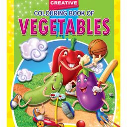Vegetables Creative Copy Colouring Book - English-image-13