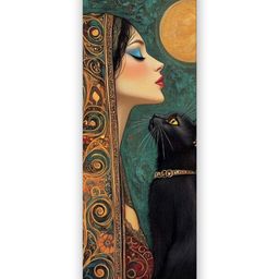 Olive Tree Wooden Wall Art Attractive Set of 1 Canvas Painting for Home, Bedroom & Living Room|Engineered Wood Frame|Modern Stylish Hanging Wall Art Painting - Royal Blue-image-7
