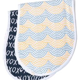 TIDY SLEEP Muslin Burp Cloth-Assorted Colours-Pack of 2 image 3