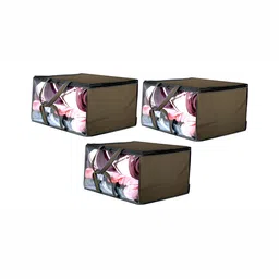 Stylista Beige 3 Pieces Multi-Utility Wardrobe Waterproof Core Organisers-17