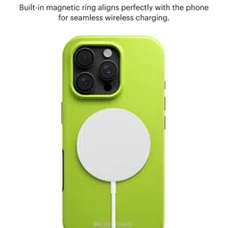 DailyObjects Solid Enamel Bumper MagSafe iPhone 16 Pro Max Back Case image 4