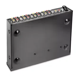 Mak World RCA 1 Input & 8 Output 8 Way Audio Video AMP Splitter Black image 3