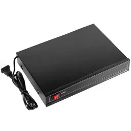 Mak World RCA 1 Input & 8 Output 8 Way Audio Video AMP Splitter Black image 4