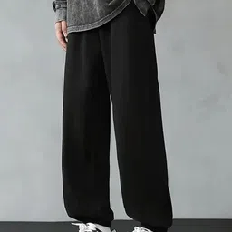 Imsa Moda Men Loose Fit High-Rise Trousers-image-55