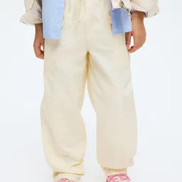 H&M Cotton Cargo Trousers-image-74