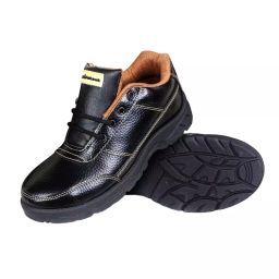 SLT-HUB Safehawk Shoes -02 Low Ankle Steel Toe Black & Brown Safety Shoes, Size - UK 9 (Pack of 12 Pairs)-image-80