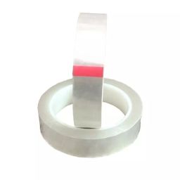 GENERIC 24 mm Polyester Single Side Tape 50 m Length Transparent (Pack of 72)-image-15