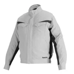 Makita Cordless Fan Jacket 100% Polyester White & Black Size M, DFJ213ZM-image-85