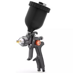 Painter HVLP Gravity Spray Gun 1/3 Inch (8.46 mm) Air Inlet 1.3 mm Black, PT-01-image-42