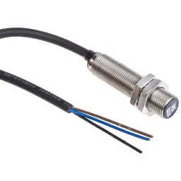 RS PRO Inductive Barrel-Style Proximity Sensor M12x1 4 mm Detection PNP 10-30 V DC, 2066140-10