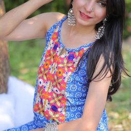 KALINI Women Floral Printed Cotton Kurta-picture-33