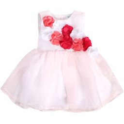 MINI KLUB Girls Floral Fit & Flare Dress-26