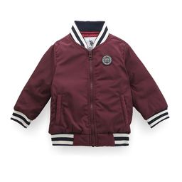 U.S. Polo Assn. Kids Boys Solid Bomber Jacket-image-82