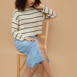 Ginger by Lifestyle Women Striped Pullover-picture-33