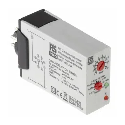 RS PRO Single Function Timer Relay Plug In Mount 12 - 240 V AC/DC DPDT Model No. 1785026 image 2