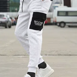 TRIPR Men Brand Logo Print Regular Fit Mid-Rise Joggers Track Pant-image-65