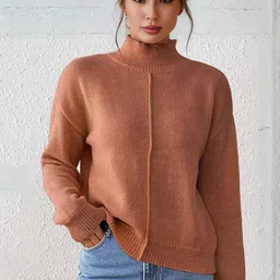 Mast & Harbour High Neck Pullover Sweater-picture-3