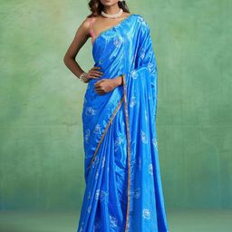 Mitera Floral Pure Chiffon Saree-picture-19