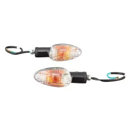 Uno Minda TD-5030CR Natural Lens Blinker Lamp Assembly Rear RH for Honda Shine (Set of 2 Pcs)-image-59