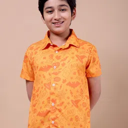 Enciger Boys Graphic Printed Standard Casual Shirt-image-94