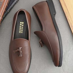 HERE&NOW Men Tassel Formal Loafers-image-26