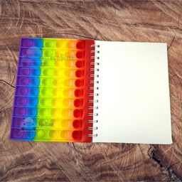 FunBlast Spiral Pop It Diary A5 Size - 50 Pages (Colour May Vary) image 3