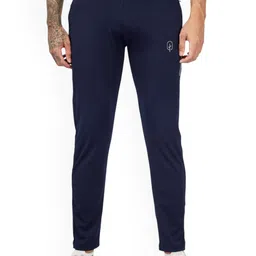 BLUEFICUS Men Slim-Fit Dry Fit Track Pants-image-9