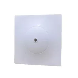 HOSPER Square Polycarbonate Ceiling Rose 2 Plates, H453-20
