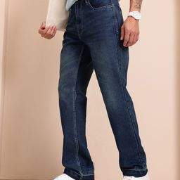 Mast & Harbour Men Bootcut Light Fade Jeans-image-93
