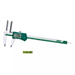 Insize Digital Caliper With Carbide Tipped Stainless Steel Range 0-8 inch, 1138-200-12
