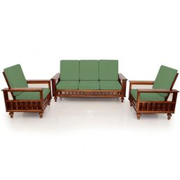 Lazi Green Polyester Sofa Cover-19
