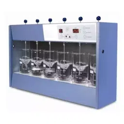 LABCARE LB-FLO6 White Jar Test Apparatus-11