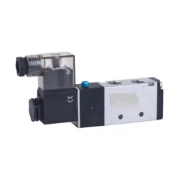 Panacea Technology 6.35 mm (1/4 inch) 5/3 Way 220 VDC Double Solenoid Valve 4V230-08-picture-5