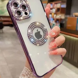 LuxuryKaseiPhone 15 Pro MaxLK030 Logo Hole Case-picture-26