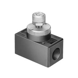 FESTO (Flow rate 420 l/min) One-way flow control valve GRA-1/4-B image 1