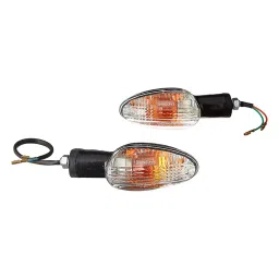Uno Minda Blinker Front Amber Lens for Honda Unicorn, Set of 2 LH & RH (TD-5030B)-25
