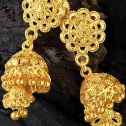 arch fashion Gold-Plated Brass Earrings-46
