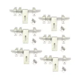 Legal l-310 16x3mm Aldrop 6pcs leaf Stainless Steel Latching Draw Hasp-image-50