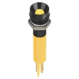 APEM LED INDICATOR, PANEL, 8MM, YELLOW, 12VDC, Q8R1BXXY12E-picture-20