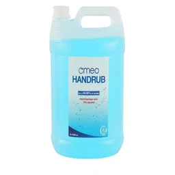 Omeo Alcohol Based Instant Hand Rub Sanitizer Can - 5Lt-35