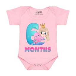Arvesa 6 Month Baby Printed Bodysuit-image-51