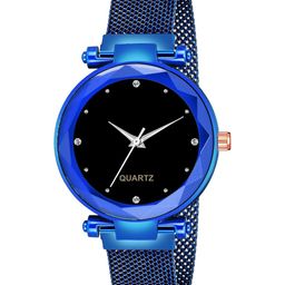 Gopal Shopcart Unisex Embellished Bracelet Style Straps Analogue Watch Csamon_32_Blue-picture-13