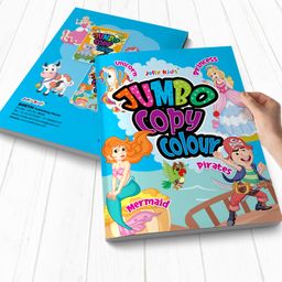 Jumbo Copy Colour Book - English-22