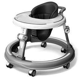 StarAndDaisy Multifunctional Intelligent Early Education Baby Walker - Grey-26