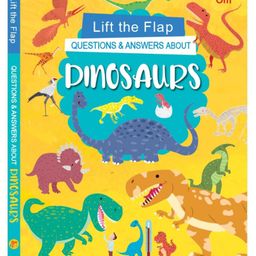 Board Book: Lift the Flap Question & Answer About Dinosaurs- Activity Book for Children-14