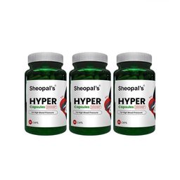 Sheopal's Set Of 3 Hyper Capsule For Hypertension Management & BP Control - 60 Caps Each-29