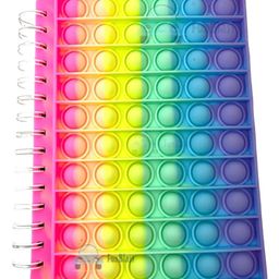 FunBlast Spiral Pop It Diary A5 Size - 50 Pages (Colour May Vary) image 2