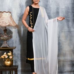 swatika Dupatta with Mukaish-46