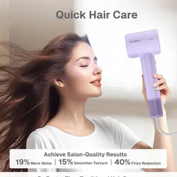 HOMEBASICS Style Pro Hair Dryer - Purple image 3