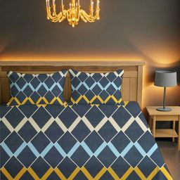IVAZA Teal Queen Bedsheets-picture-37